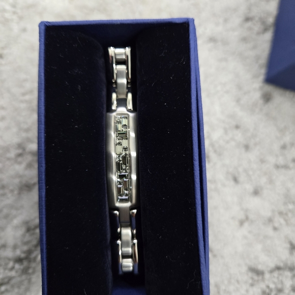 Swarovski Other - Swarovski Silver Men's Bracelet